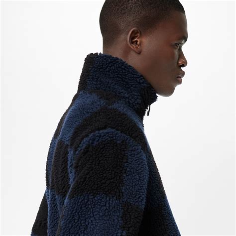 Jacquard Damier Fleece Blouson 